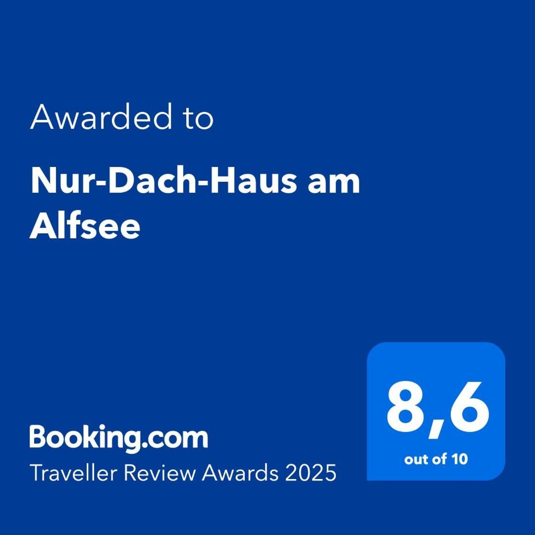 Nur-Dach-Haus Am Alfsee Rieste Extérieur photo