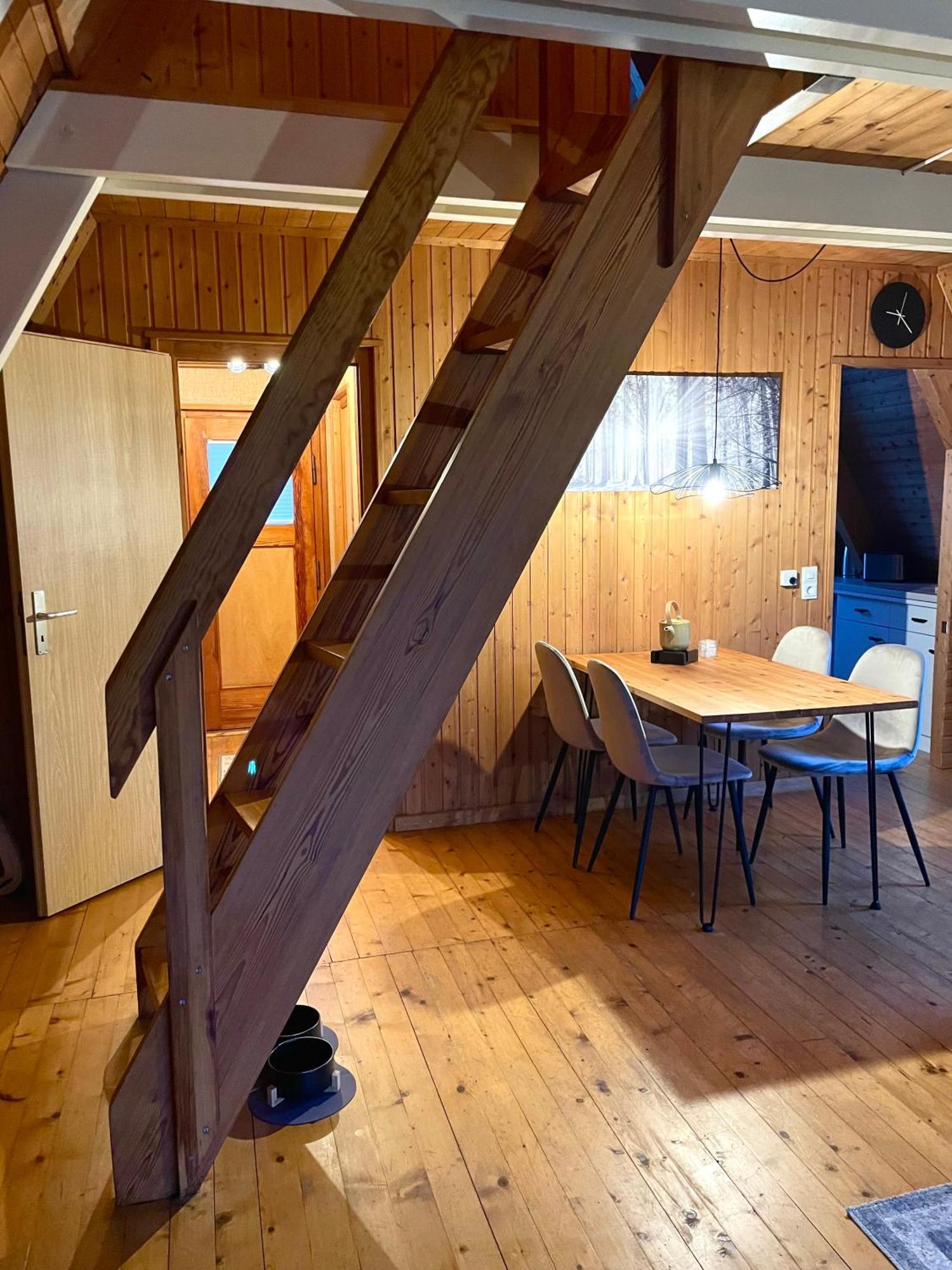 Nur-Dach-Haus Am Alfsee Rieste Extérieur photo