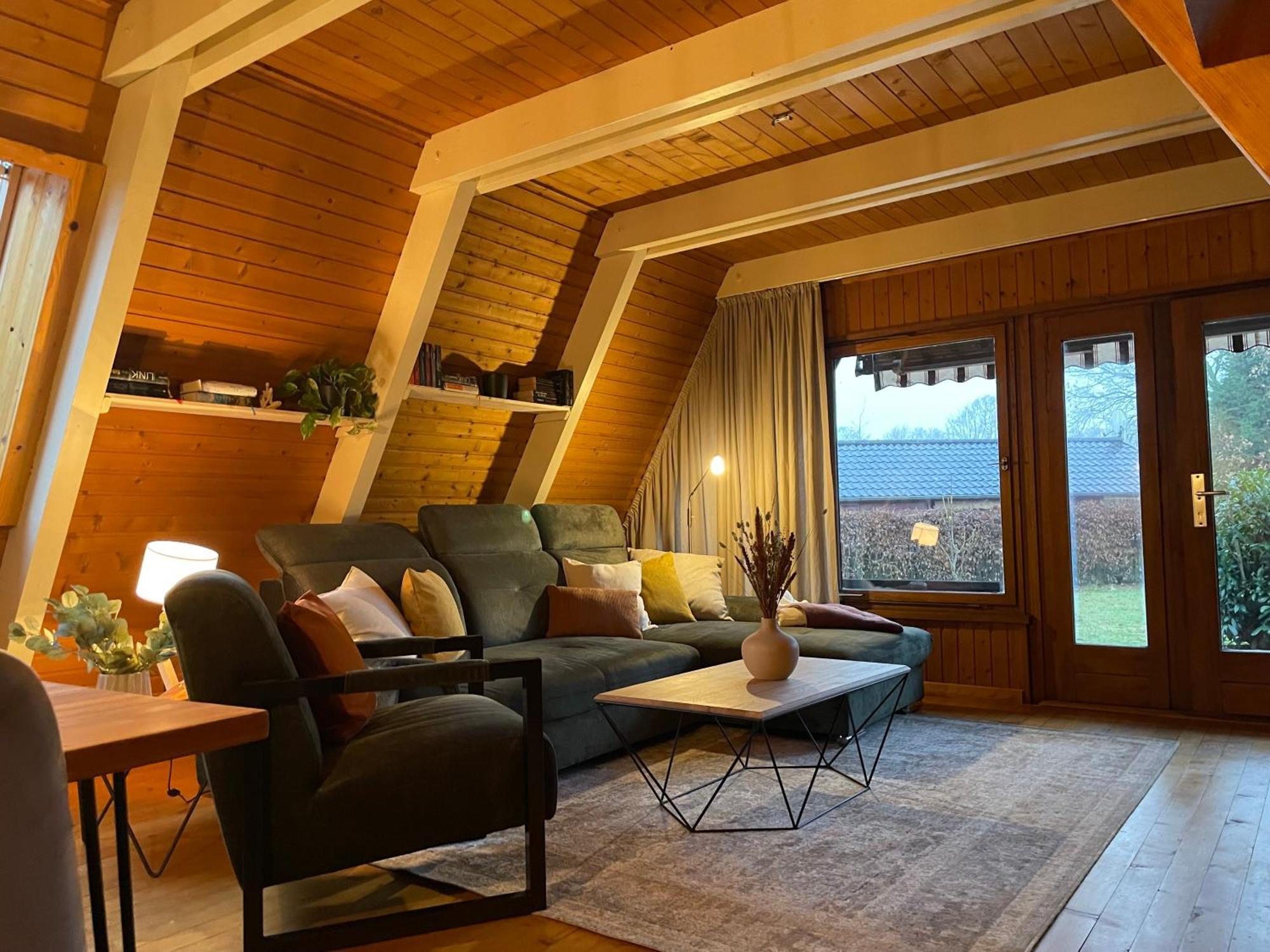 Nur-Dach-Haus Am Alfsee Rieste Extérieur photo