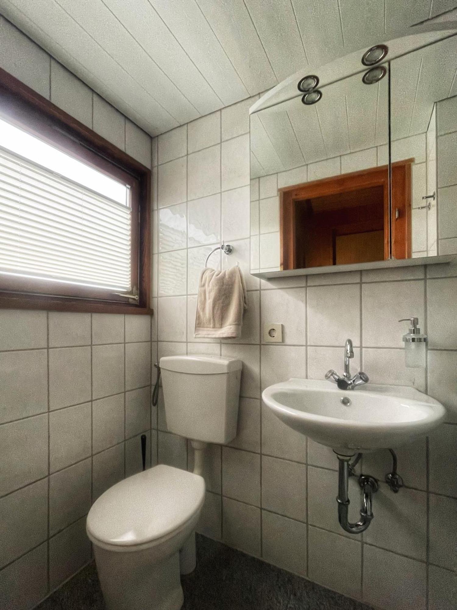 Nur-Dach-Haus Am Alfsee Rieste Extérieur photo